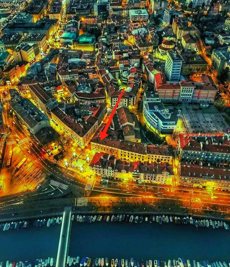 Apartment City Point Rijeka Dış mekan fotoğraf